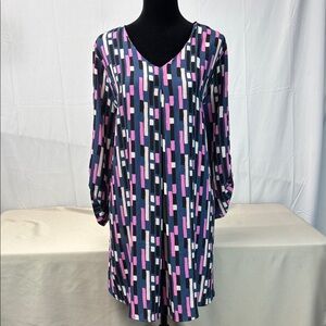 Studio B Colorblock Tunic/Dress sz 1X